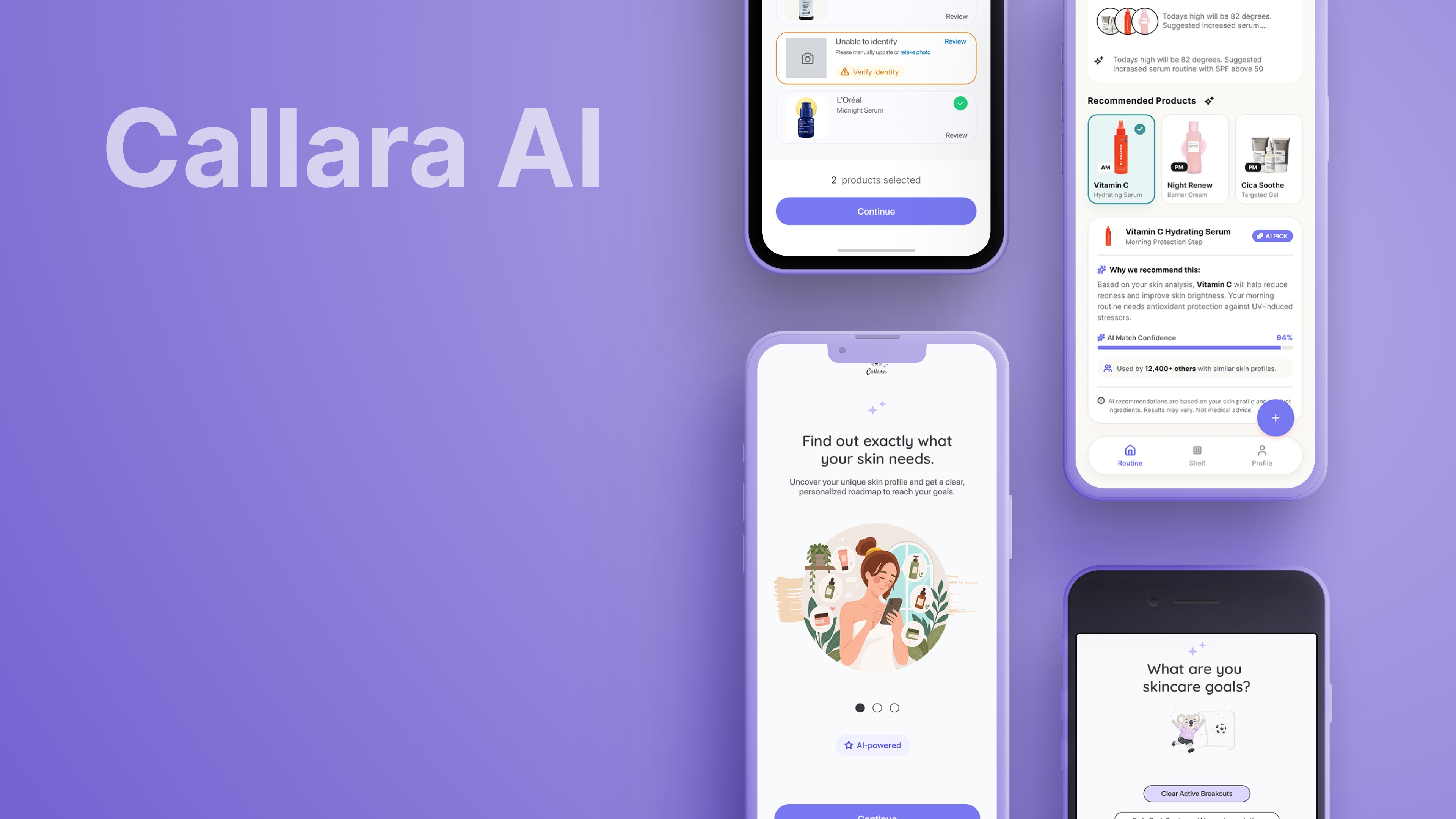 Callara AI onboarding